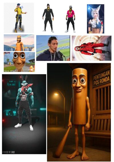 free fire battle royale sticker pack high quality glossy vinyl decals for gamers